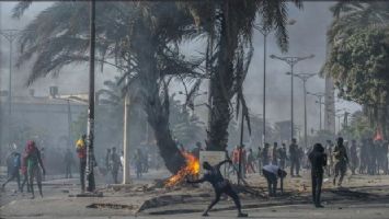 Senegal&#039;de sokaklar karıştı!