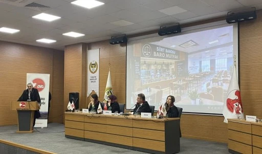 Siirt Barosu&rsquo;nda Alptekin yeniden başkan