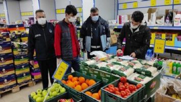 Siirt Baykan&#039;da marketlerde etiket denetimi