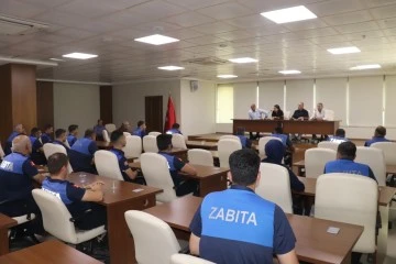 Siirt Belediye Eş Başkanlarından Zabıta Personeline Önemli Talimatlar