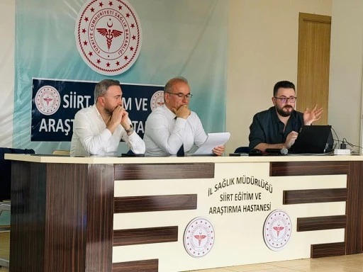 Siirt Eğitim ve Araştırma Hastanesi&rsquo;nde Klinik Sorumluları Toplantısı