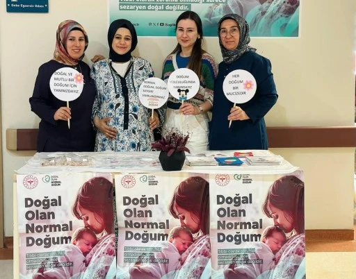 Siirt Eğitim ve Araştırma Hastanesinde Normal Doğum Bilinçlendirme Etkinliği Düzenlendi