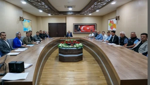 Siirt İl Afet Risk Azaltma Planı (İrap) 1. Dönem Toplantısı Vali Kızılkaya Başkanlığında Yapıldı