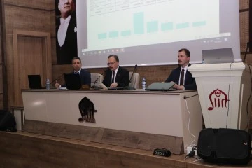 Siirt İl Koordinasyon Kurulu Toplantısında Kentteki Yatırımlar Değerlendirildi