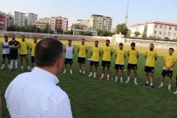 Siirt İl Özel İdare Spor Futbolcuları için kurban kesildi