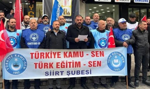Siirt Kamu-Sen'den &quot;ek zam ve refah payı&quot; talebi