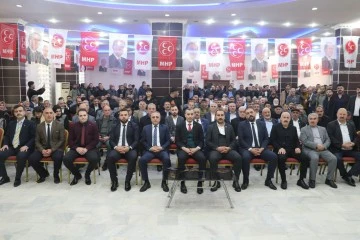 Siirt MHP'de Aday Tanıtım Toplantısı Düzenlendi