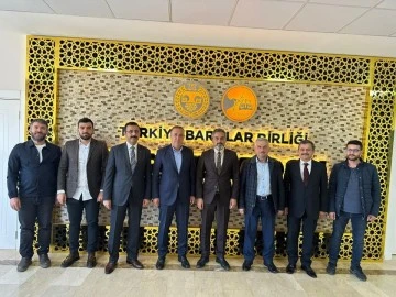 Siirt Milletvekili Ören'den Siirt Barosuna Ziyaret