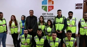 Siirt Ölçme Değerlendirme Ekibi Malatya İline Gönderilmek Üzere Hazırlıklarını Tamamladı