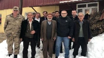 Siirt Şirvan Kaymakamı Hasar&#039;dan köylere ziyaret