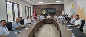 Siirt Tarım ve Orman İl Müdürlüğü İdarecileri 2024 Yılı 1. Değerlendirme Toplantısı Yapıldı
