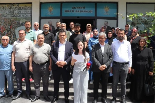 Siirt AK Parti İl Başkanlığı 27 Mayıs 1960 Darbesini Protesto Etti