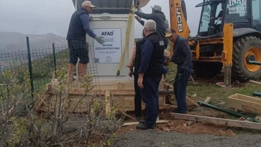 Siirt’te 6. Deprem Gözlem İstasyonu Kuruldu