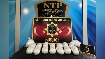 Siirt’te 8 Kilo 215 Gram Uyuşturucu Madde Ele Geçirildi!