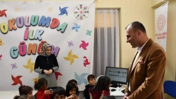 Siirt’te Afetzede Öğrencilerin Kaldığı Yurt Binasında Okul Öncesi Eğitim Sınıfı Açıldı