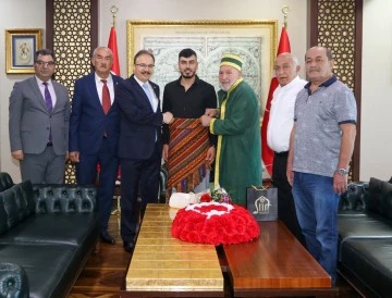 Siirt'te Ahilik Haftası Kutlamaları Vali Kızılkaya’ya Ziyaret İle Başladı