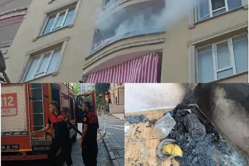 Siirt&rsquo;te Apartmanın 5. Katında Piknik T&uuml;p&uuml; Patladı
