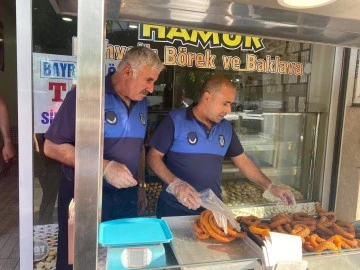 Siirt'te Bayram Öncesi Tatlı İmalathanelerine Denetim