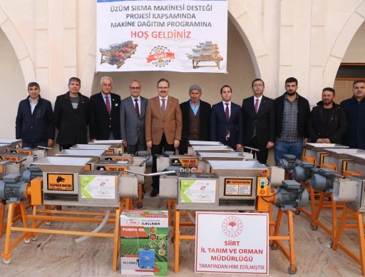 Siirt'te Çiftçilere Hibe Desteği: Üzüm ve Arıcılık Sektörüne Destek