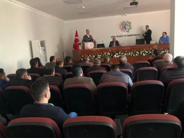 Siirt’te Düzenlenen Toplantıda İnşaat Sektörünün Sorunları Tartışıldı