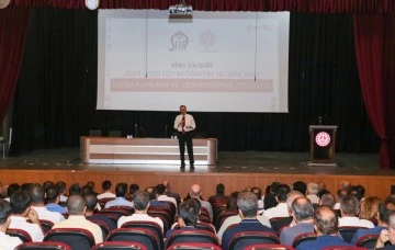 Siirt’te Eğitim Yatırımları Ve Okul Güvenliği Masaya Yatırıldı