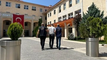 Siirt’te FETÖ Terör Örgütüne Üye Olmak Suçundan Aranan Şahıs Yakayı Ele Verdi