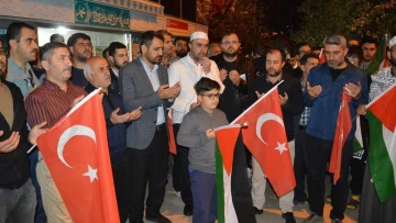 Siirt’te Filistin’e destek amacıyla “Fetih Yürüyüşü” düzenlendi