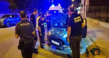 Siirt'te kontrolden çıkan araç kaza yaptı: 1 yaralı