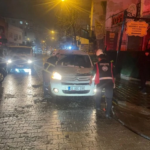 Siirt&rsquo;te Korkutan Ara&ccedil; Yangını
