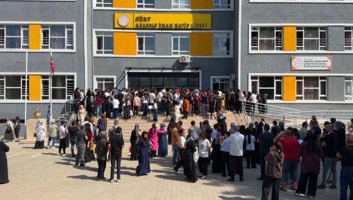 Siirt'te LGS heyecanı yaşandı