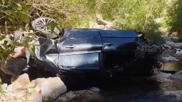Siirt’te şarampole yuvarlanan aracın sürücüsü hayatını kaybetti