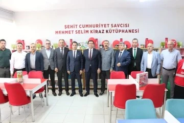 Siirt'te Şehit Cumhuriyet Savcısı Mehmet Selim Kiraz anısına kütüphane açıldı