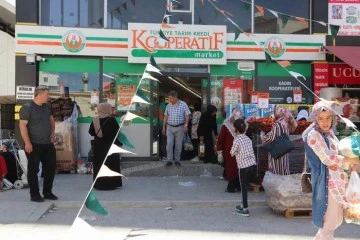 Siirt'te tarım kredi kooperatif marketi açıldı