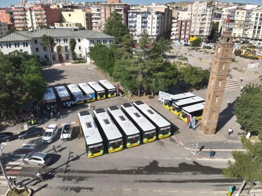 Siirt’te Toplu Ulaşım Güçleniyor: 14 Yeni Otobüs Hizmete Girdi