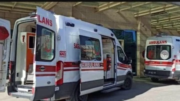 Siirt’te trafik kazası 2 Yaralı