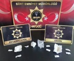 Siirt'te uyuşturucu madde ele geçirildi