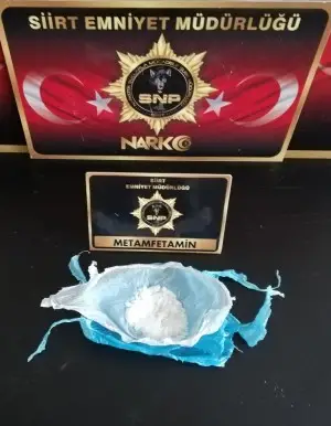 Siirt'te uyuşturucu maddesi ele geçirildi