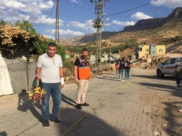 Siirt'te yer altından gelen sesler için AFAD ekipleri köyde incelemede bulundu