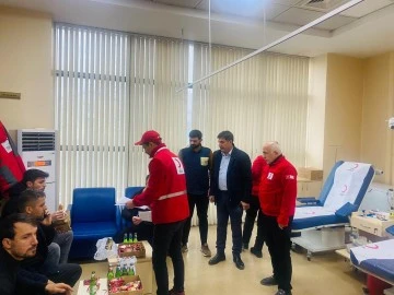 Siirt’ten depremzedeler için kan bağışı çağrısı