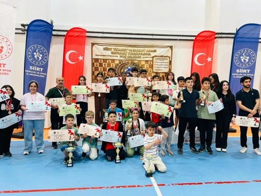 Siirt TSO Satran&ccedil; Turnuvası Sona Erdi
