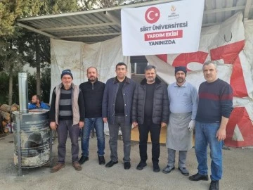 Siirt Üniversitesi Rektörü Şındak, Deprem Bölgesi Adıyaman’ı Ziyaret Etti 