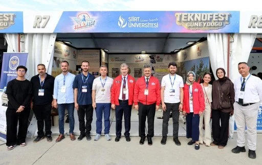 Siirt &Uuml;niversitesi TEKNOFEST G&uuml;neydoğu&rsquo;da yerini aldı