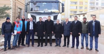 Siirt Üniversitesi Yardım Tırı Hatay`a Doğru Yola Çıktı