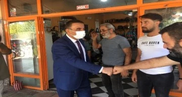 Siirt Valisi Hacıbektaşoğlu esnafla bir araya geldi