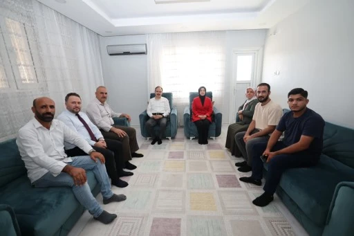 Siirt Valisi Kemal Kızılkaya&rsquo;dan Şehit Ailesine Ziyaret