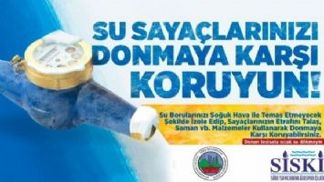 Siirt&#039;te &#039;don&#039;a karşı sayaçları koruyun uyarısı