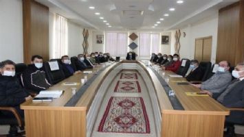 Siirt&#039;te afet koordinasyon toplantısı