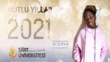 Siirt&#039;te TÖMER öğrencileri ana dillerinde 2021&#039;i kutladı