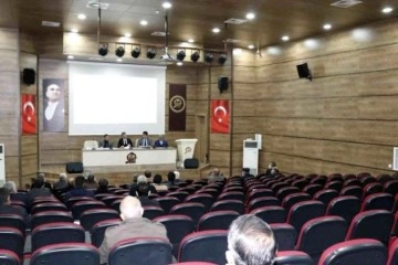 Siirt'te köylere hizmet götürme birliğinin bütçesi onaylandı