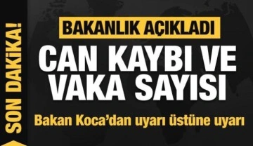 Son dakika: 10 Ocak koronavirüs tablosu açıklandı!